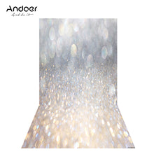 Load image into Gallery viewer, Andoer 1.5 * 0.9m/4.9 * 3.0ft Christmas Backdrop Photography Background Snow Wood Floor Picture for DSLR Camera Children Newborn Wedding Photo Studio Video