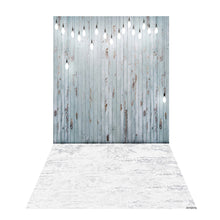 Load image into Gallery viewer, Andoer 1.5 * 0.9m/4.9 * 3.0ft Christmas Backdrop Photography Background Snow Wood Floor Picture for DSLR Camera Children Newborn Wedding Photo Studio Video
