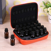 Load image into Gallery viewer, Portable 24 Bottle 5ml Essential Oil Storage Bag Carrying Holder Case Travel Nail Polish Organizer Storage Box Cosmetics Case