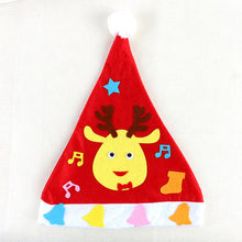 Load image into Gallery viewer, DIY Christmas Hat Christmas children's nursery school Christmas necessities and children's Christmas hat