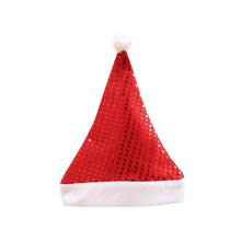 Load image into Gallery viewer, Sequins Upscale Christmas Hat Christmas Party Supplies Christmas Decorations