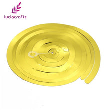 Load image into Gallery viewer, SALE! Lucia crafts 6pcs 90-14.5cm Spiral Ceiling Hanging Sequins Party Christmas Wedding Decoration Accessories 058002048