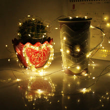 Load image into Gallery viewer, Solar Lights Outdoor Twinkle Light Starry String Lights Warm White With 100 leds ,Christmas Solar Lights Outdoor