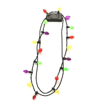 Load image into Gallery viewer, Women Necklace Christmas Festival Romantic 6LED Luminous Neck Decor String Gift
