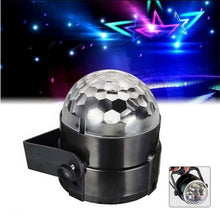 Load image into Gallery viewer, DJ Stage Light , YESSHOW Party RGB LED Lights Disco Mini Magic Crystal Ball Strobe lamp Sound Activated Halloween Christmas Lighting with Remote Control for DJ Bar Karaoke Xmas Wedding Show Club Pub