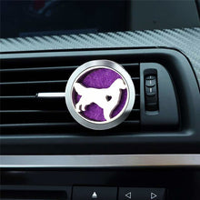 Load image into Gallery viewer, Stainless Car Air Vent Freshener Essential Oil Diffuser