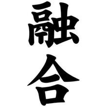 Load image into Gallery viewer, 8.8cm*17.6cm Harmony Kanji Japanese Character Car Stickers Decals Vinyl S4-0847