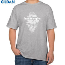 Load image into Gallery viewer, Creative Comfortable Tshirt For Men Short Sleeve Human Rights Tshirt Spring Men T Shirt Normal Hilarious Anti-Wrinkle