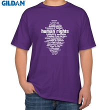 Load image into Gallery viewer, Creative Comfortable Tshirt For Men Short Sleeve Human Rights Tshirt Spring Men T Shirt Normal Hilarious Anti-Wrinkle