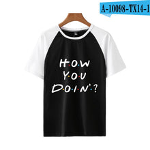 Load image into Gallery viewer, Friends Tv T-Shirt kawaii T Shirt female Tv Show friends Letter Print Women clothes Summer Fashion Cute Girl Top friends Tee