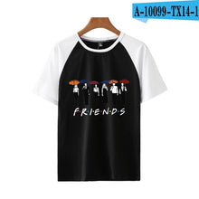 Load image into Gallery viewer, Friends Tv T-Shirt kawaii T Shirt female Tv Show friends Letter Print Women clothes Summer Fashion Cute Girl Top friends Tee