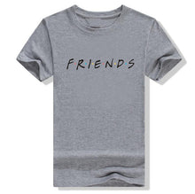 Load image into Gallery viewer, FRIENDS Letter Print T Shirt Women Short Sleeve O Neck Loose Tshirt 2019 Summer Women Tee Shirt Tops Camisetas Mujer