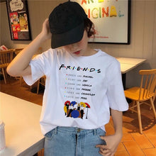 Load image into Gallery viewer, friends tv show t shirt Clothing 2019 korean tshirt 90s women female top tee shirts Graphic t-shirt Girl kawaii summer Korean