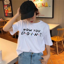Load image into Gallery viewer, friends tv show t shirt Clothing 2019 korean tshirt 90s women female top tee shirts Graphic t-shirt Girl kawaii summer Korean