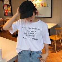 Load image into Gallery viewer, friends tv show t shirt Clothing 2019 korean tshirt 90s women female top tee shirts Graphic t-shirt Girl kawaii summer Korean